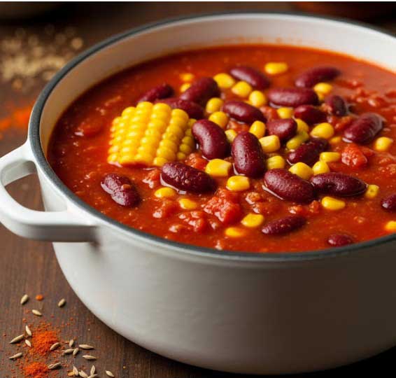 chili-sin-carne-haricots-mais 1