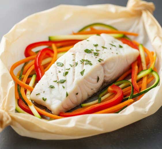 filet-poisson-papillote-legumes